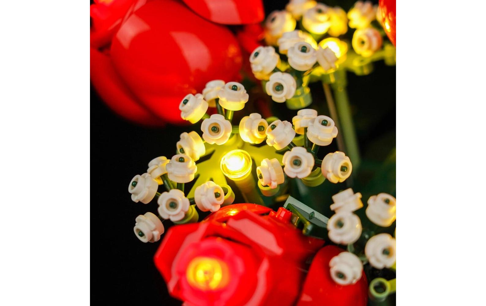 BrickBling LED-Licht-Set für LEGO® 10328 Rosenstrauss