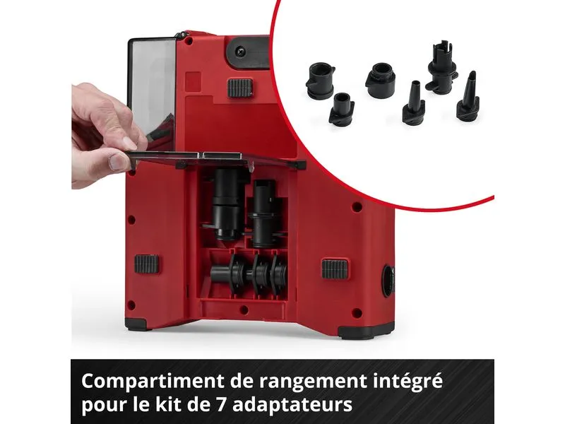 Einhell Akku-Kompressor SUPPERO 18/380 Akku 18 V 1.38 bar 380 l/min Einhell Akku-Kompressor SUPPERO 18/380 Akku 18 V 1.38 bar 380 l/min