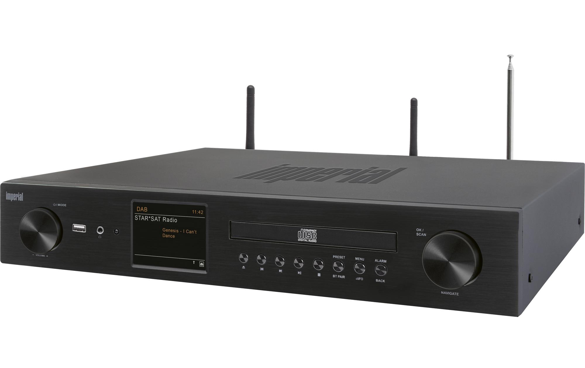 Imperial Stereo-Netzwerkreceiver Dabman i550 CD Schwarz