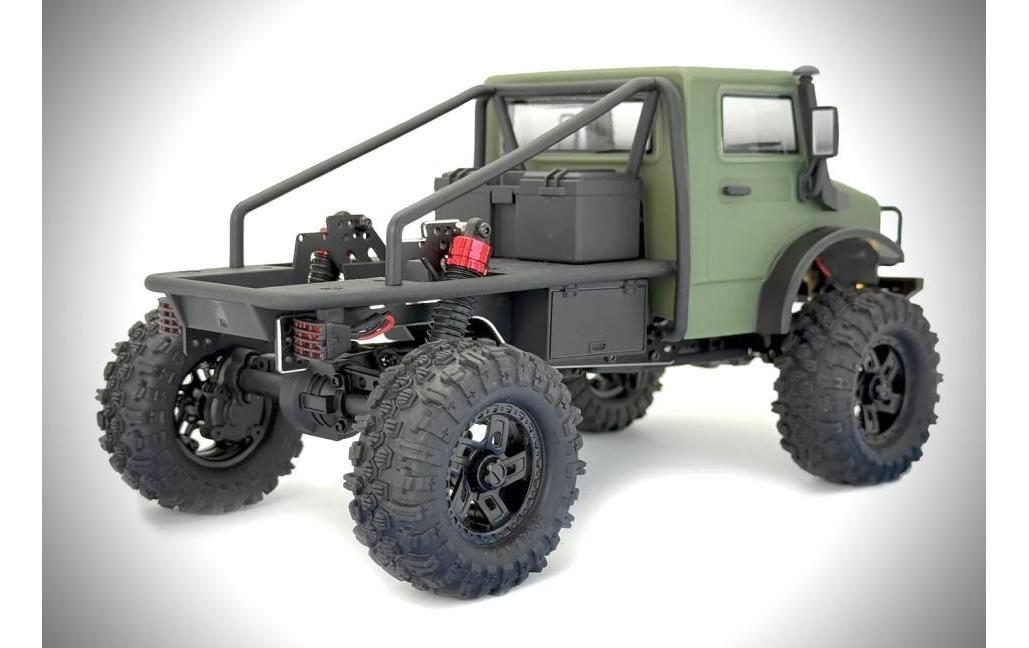 Absima Crawler CR18P V3 T-Hunter BL grün, 4WD, RTR, 1:18
