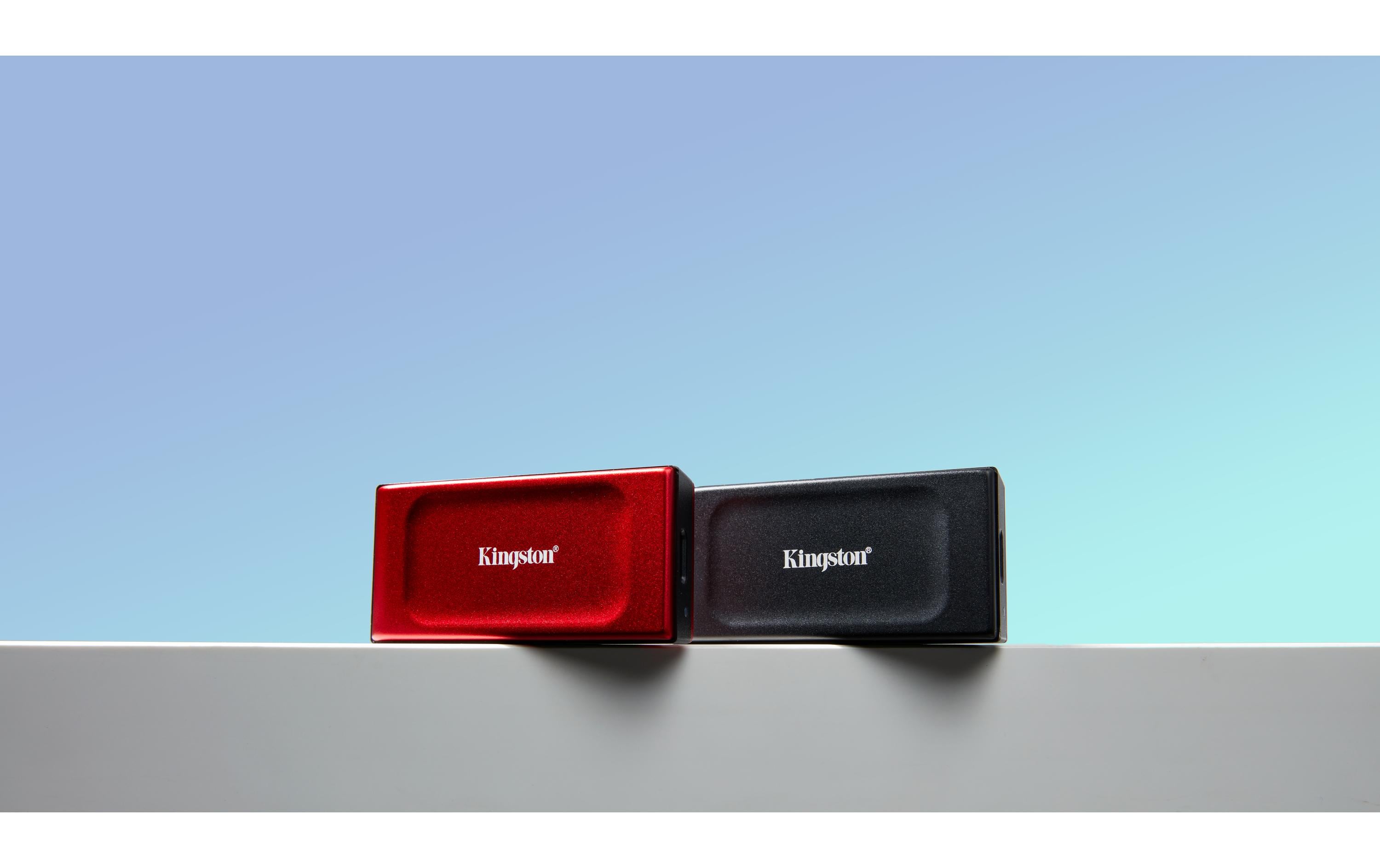 Kingston Externe SSD XS1000 1000 GB, Rot