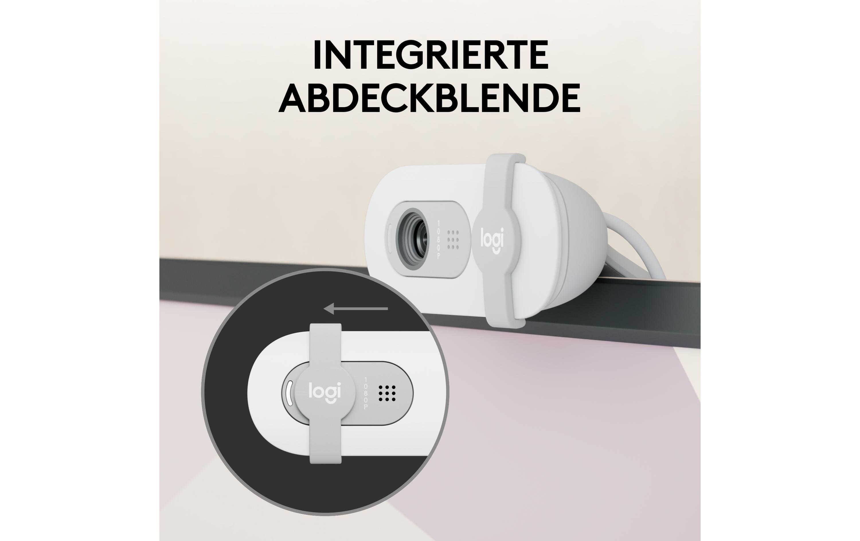 Logitech Brio 100 Weiss