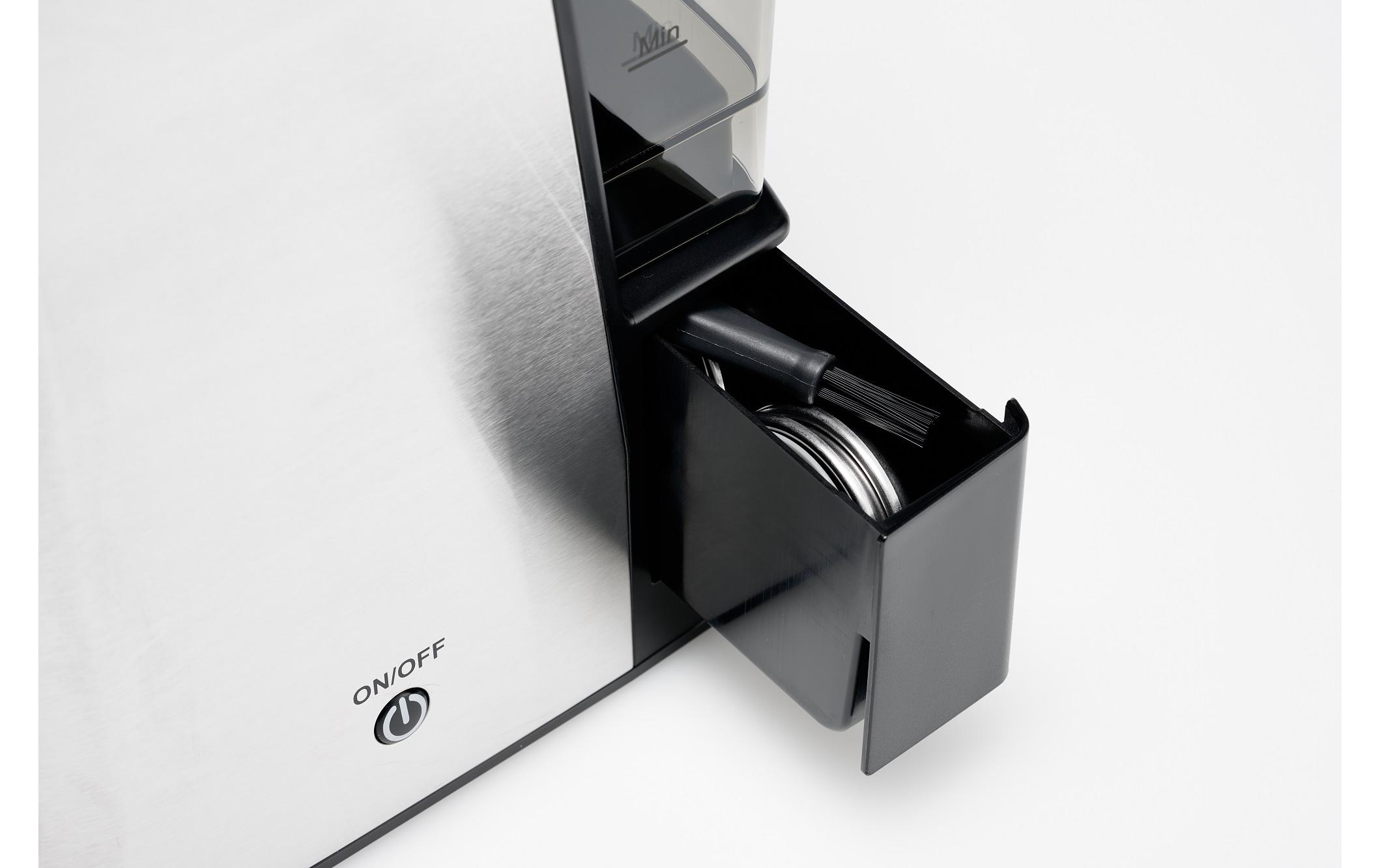 Solis Siebträgermaschine Grind & Infuse Perfetta Silber Solis Siebträgermaschine Grind & Infuse Perfetta Silber