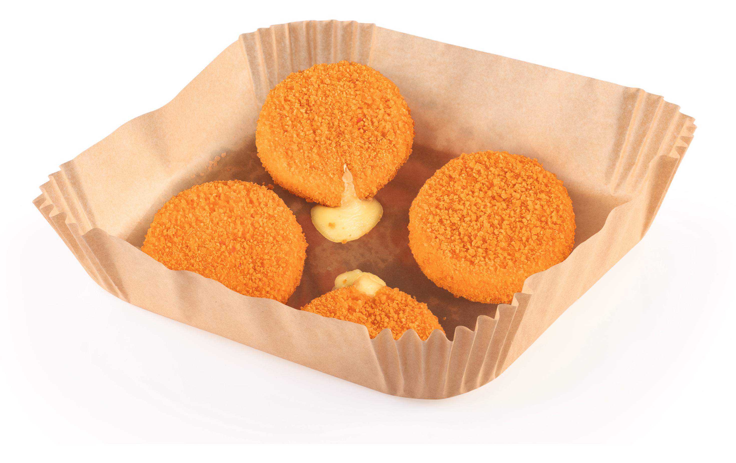 GOURMETmaxx Backpapier 100 Stück, 16 x 16 x 4.5 cm