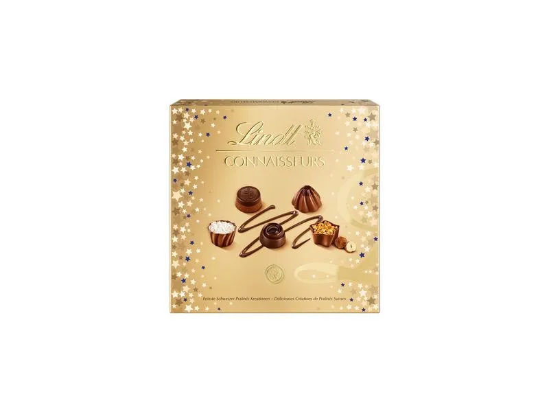 Lindt CONNAISSEURS Pralinés Assortiert Weihnachten 143g Lindt CONNAISSEURS Pralinés Assortiert Weihnachten 143g