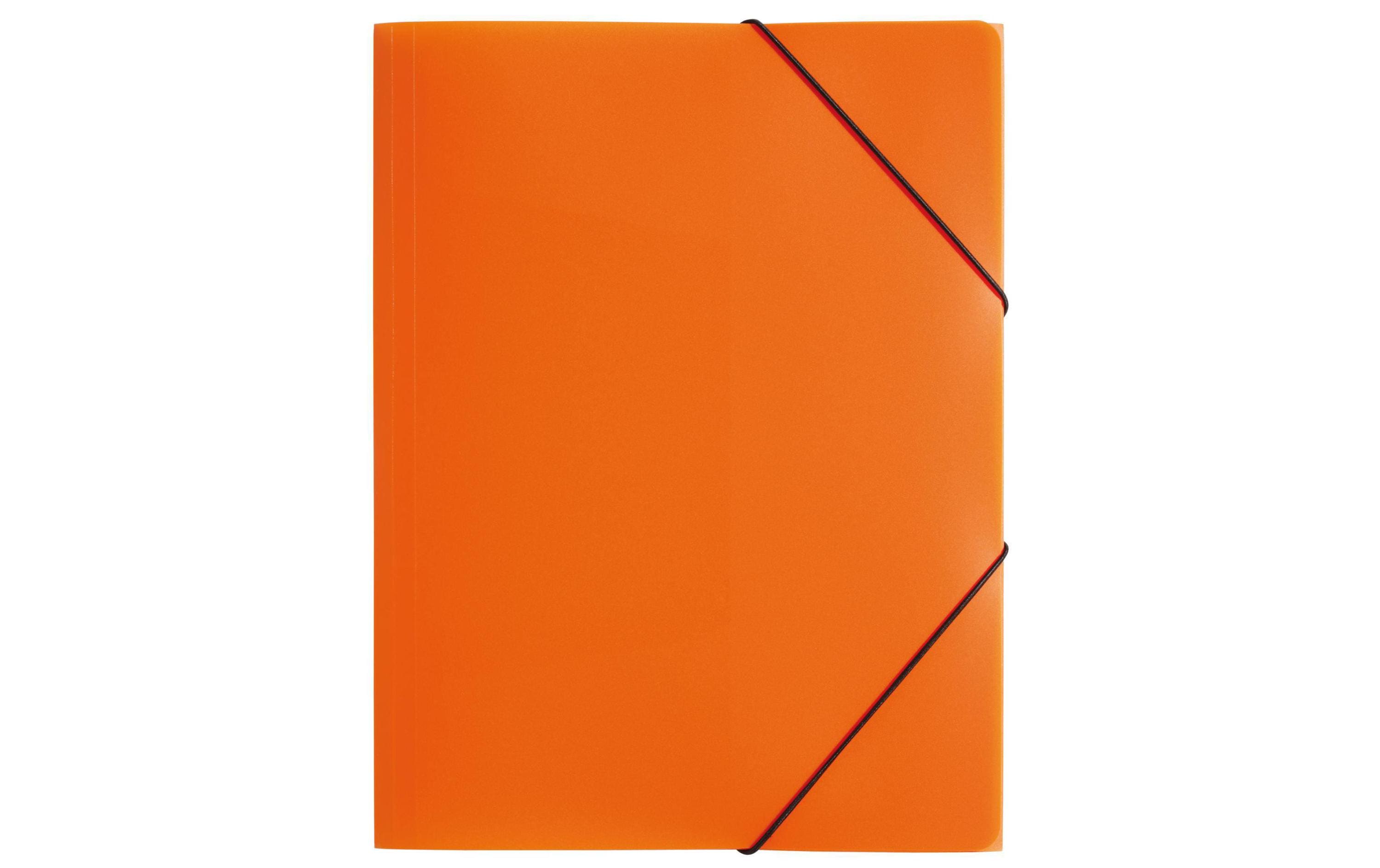 Pagna Gummibandmappe A4 PP Orange