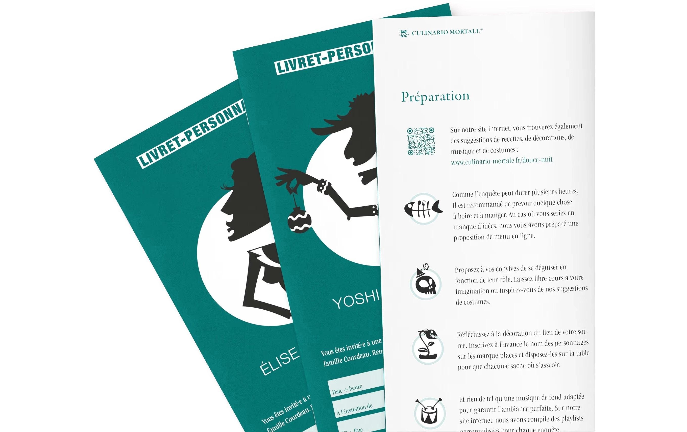 Culinario Mortale Partyspiel Douce nuit