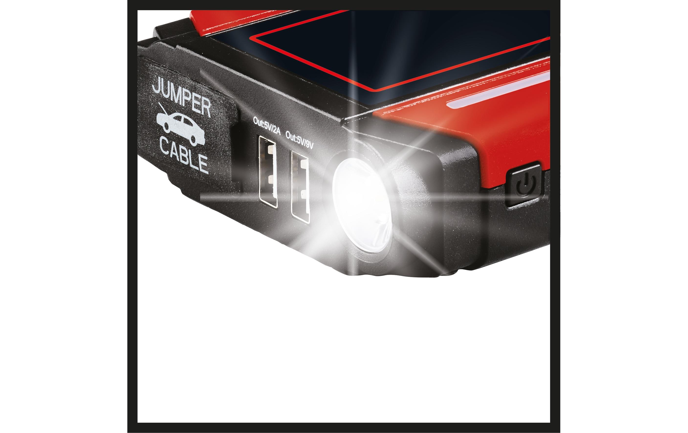Einhell Automotive Starterbatterie mit Ladefunktion CE-JS 18 / 12V/ 300A