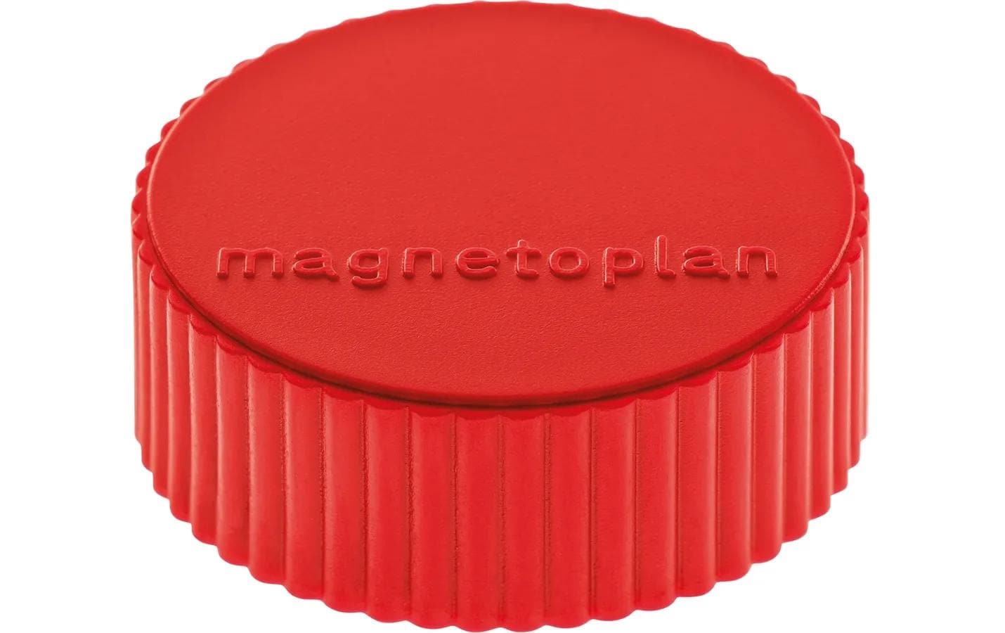 Magnetoplan Haftmagnet Discofix Magnum Ø 3.4 cm Rot, 10 Stück