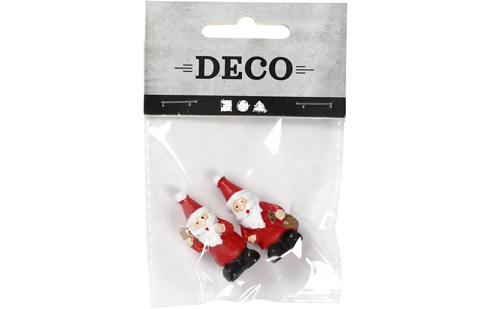 Creativ Company Aufsteller Weihnachtsmann Mni 2 Stück