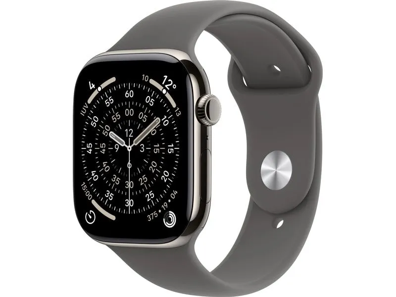 Apple Watch Series 11 42 mm LTE Nat Titanium Stone Grey Sport M/L Apple Watch Series 11 42 mm LTE Nat Titanium Stone Grey Sport M/L