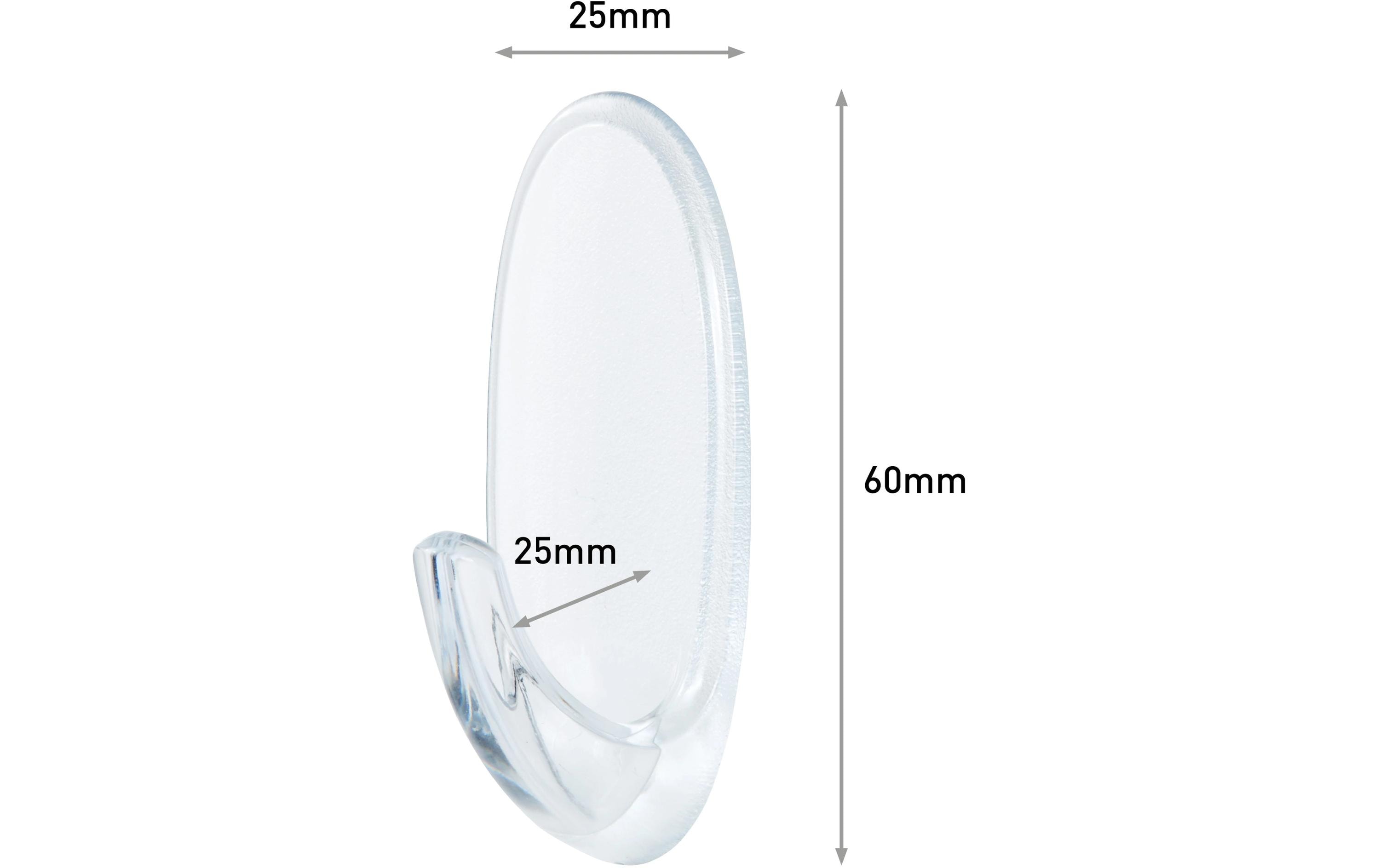 Command Klebehaken M 0.9 kg, Transparent