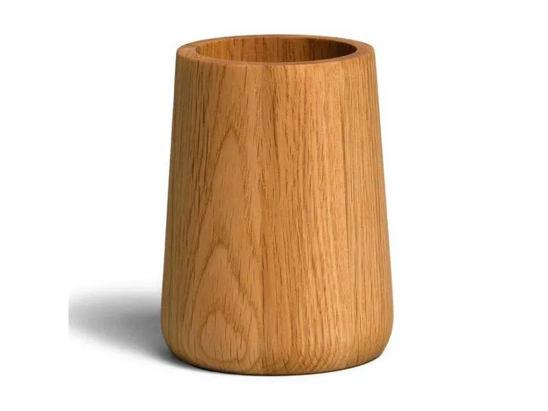 Möve Zahnputzbecher Oak Braun