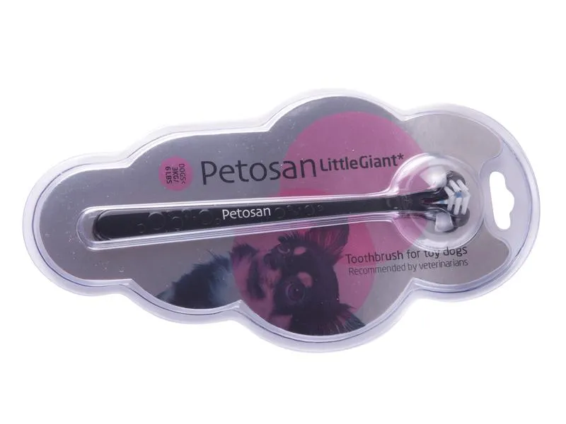 Petosan Hunde-Zahnbürste LittleGiant für Hunde & Katzen Petosan Hunde-Zahnbürste LittleGiant für Hunde & Katzen