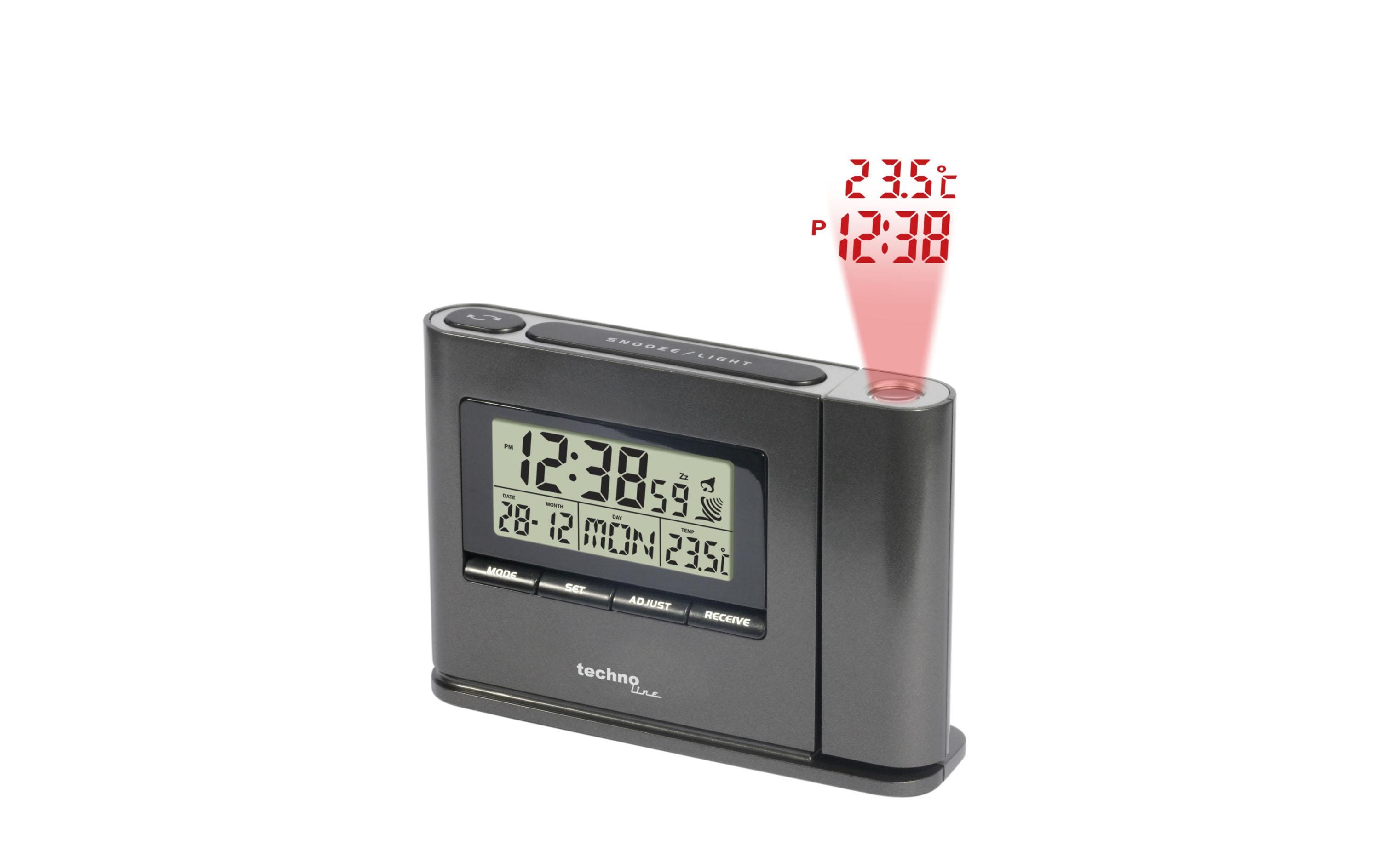 Technoline Funkwecker WT 519 mit Projektion