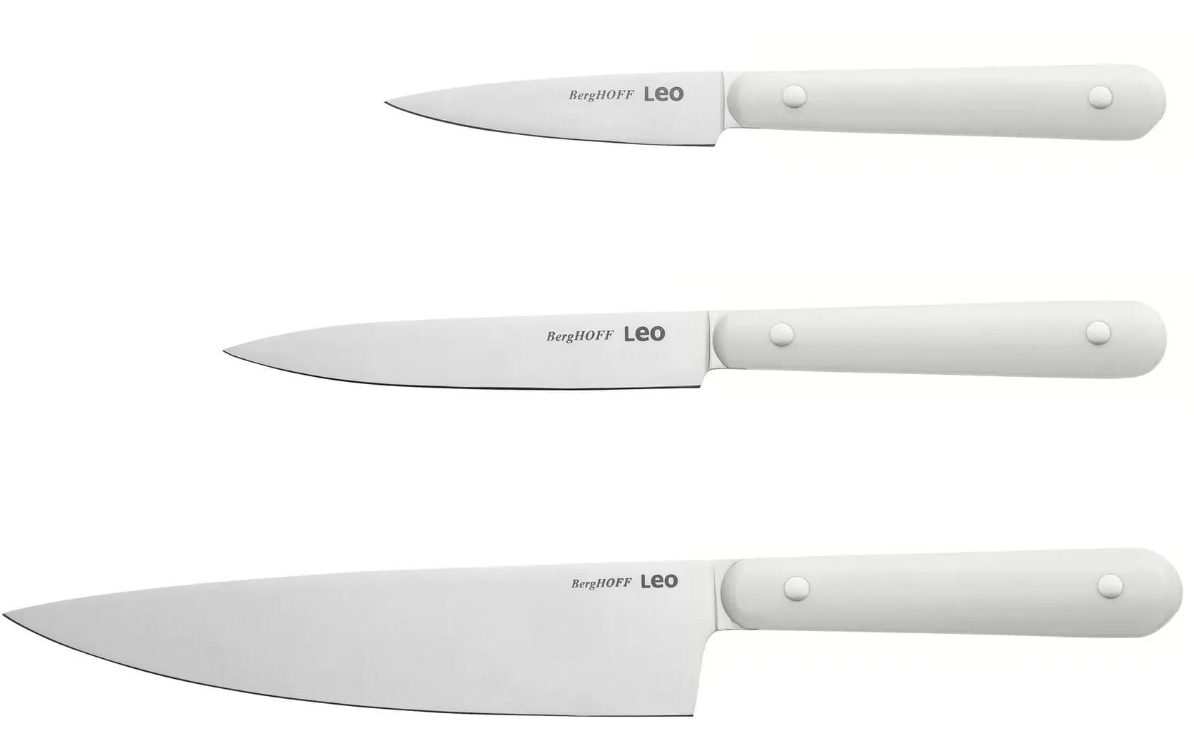 BergHOFF Messer-Set Leo Glints Spirit 3-teilig