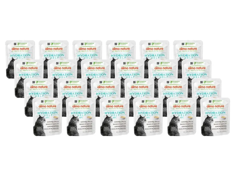 Almo Nature HFC Hydration mit Sardinen und Brühe 24 x 50 g
