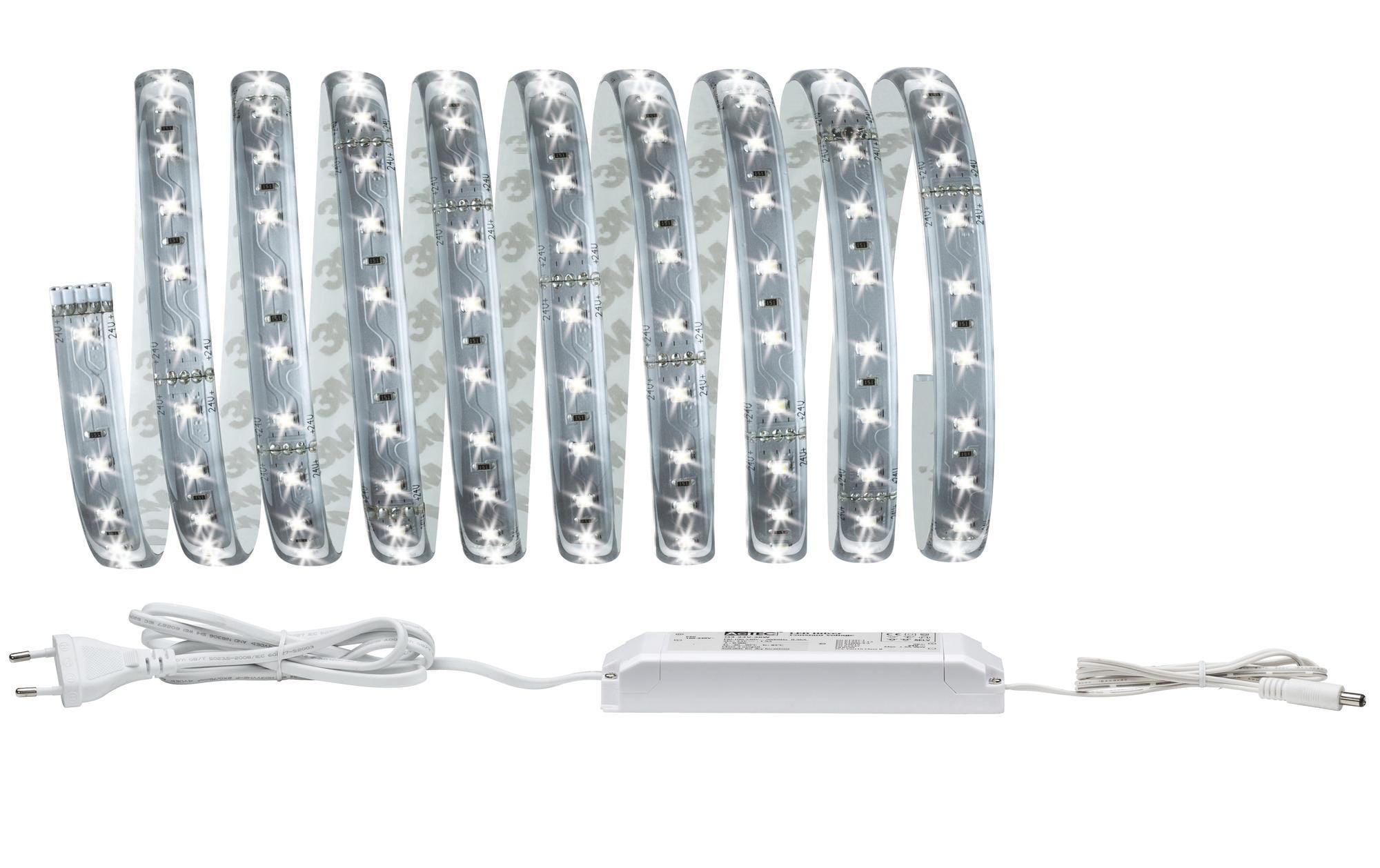 Paulmann LED-Stripe MaxLED 500 6500 K, 3 m Basisset Paulmann LED-Stripe MaxLED 500 6500 K, 3 m Basisset