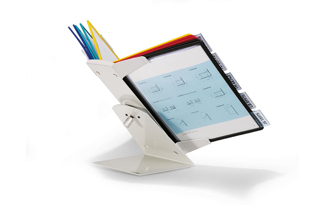 DURABLE Dokumentenhalter Vario Pro 10 Hellgrau