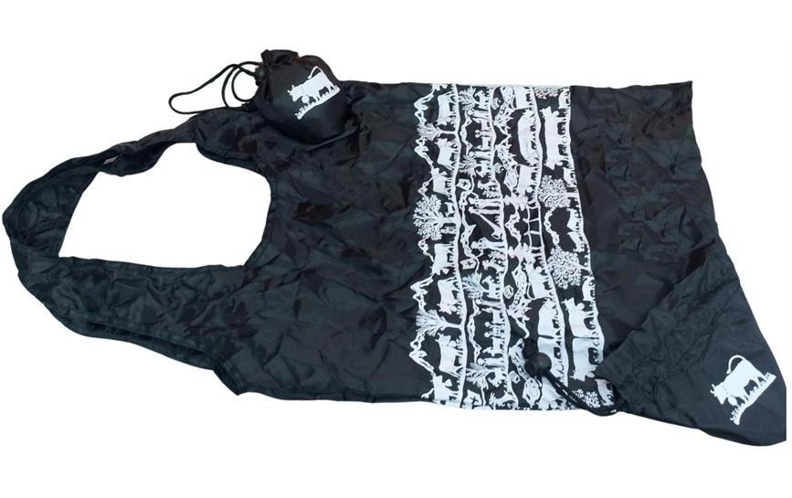 creanorm Tasche Polyester, Schwarz / Weiss