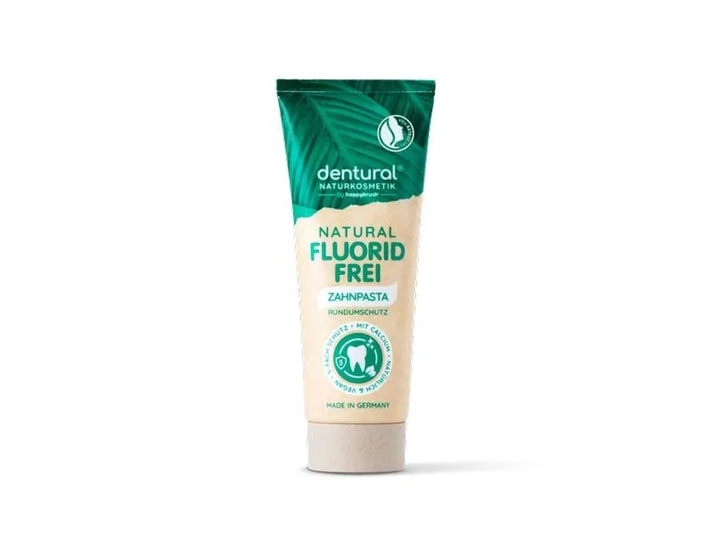 happybrush Zahnpasta Dentural Natural Fluoridfrei 75 ml happybrush Zahnpasta Dentural Natural Fluoridfrei 75 ml