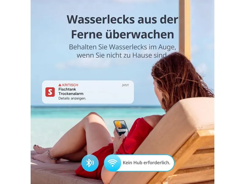 SwitchBot Water Leak Detector WLAN Weiss