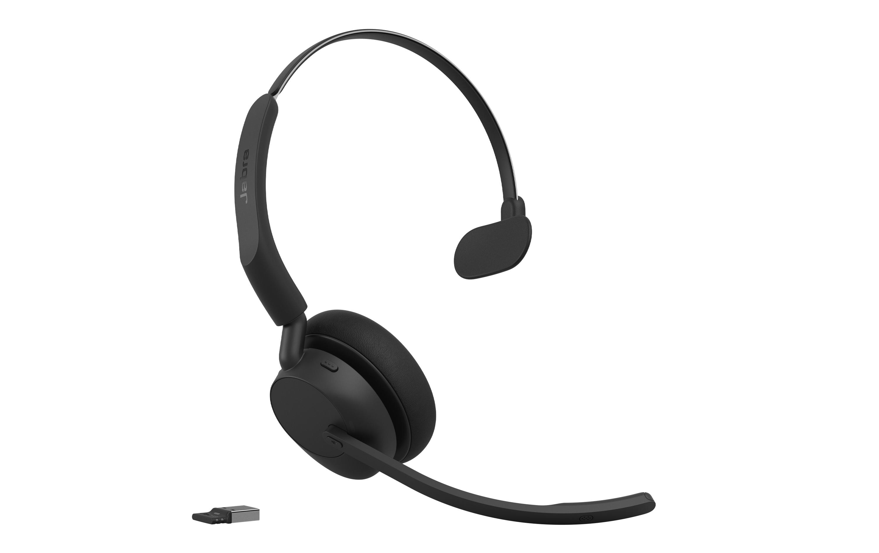 Jabra Evolve3 45 Kabellos, Mono, Schwarz