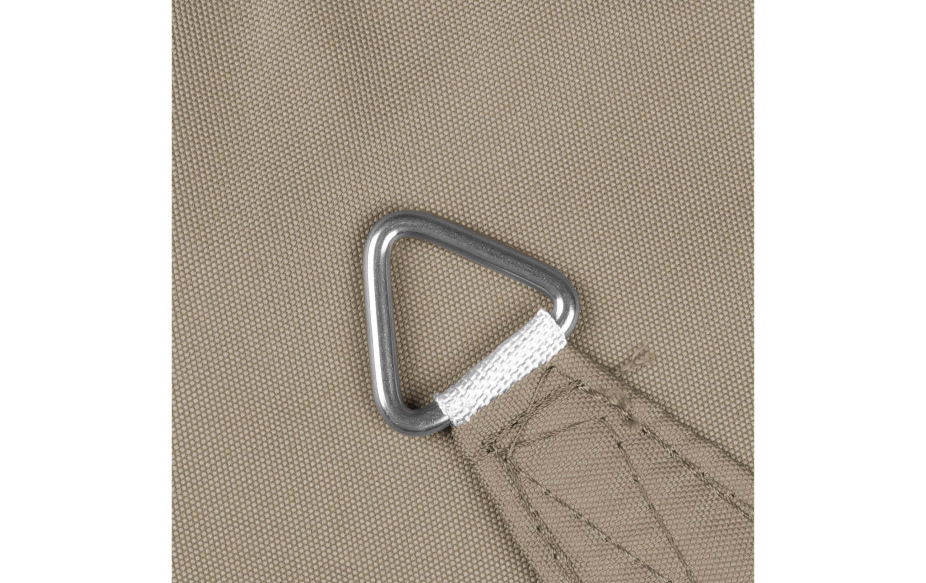Windhager Sonnensegel Cannes, 2 x 3 m, Eckig, Taupe