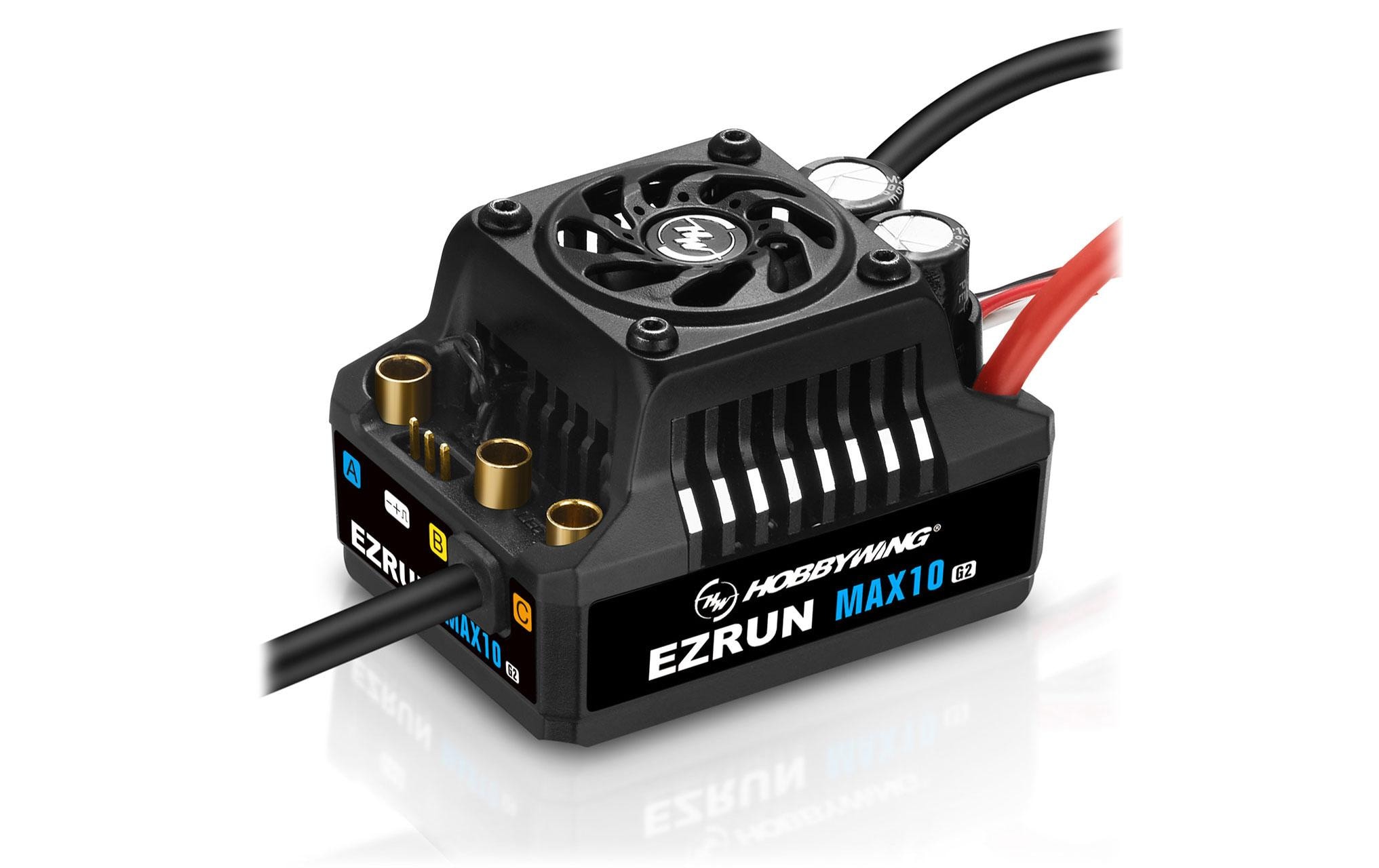 Hobbywing Brushless Regler Ezrun MAX10 G2 80A, 2-3S