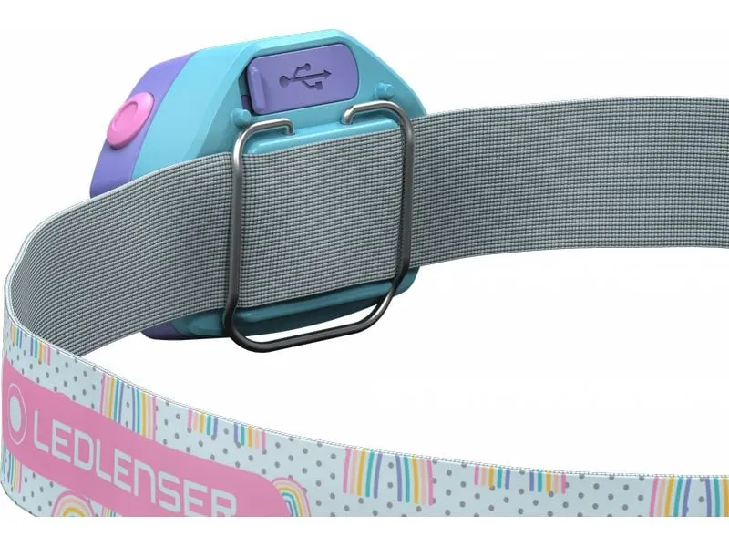 LED LENSER Stirnlampe Kidled 4R Lila