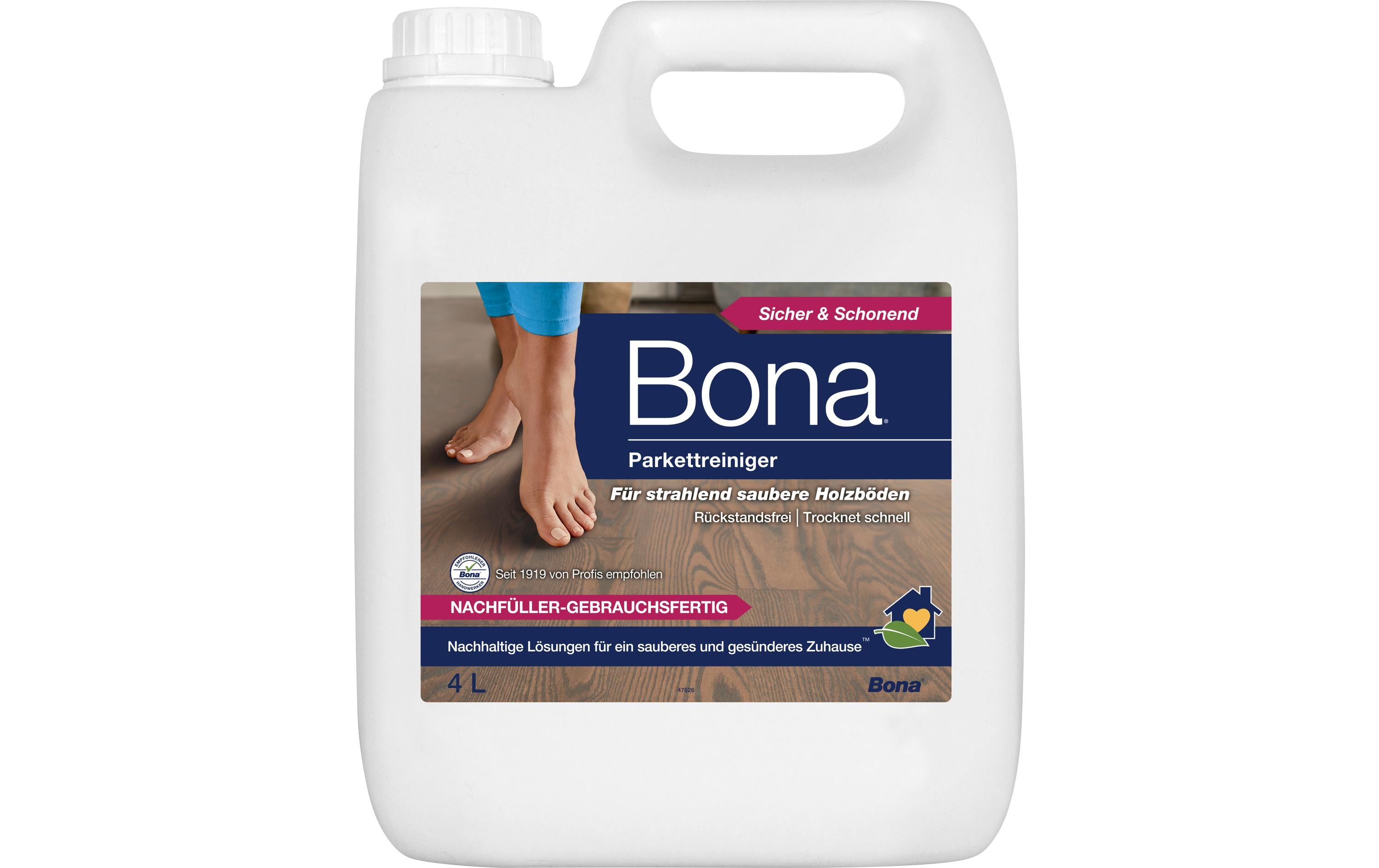 Bona Bodenreiniger für versiegelte Holzböden, 4 l, 1 Stück Bona Bodenreiniger für versiegelte Holzböden, 4 l, 1 Stück