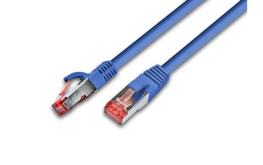 Wirewin Patchkabel RJ-45 - RJ-45, Cat 5e, F/UTP, 0.5 m, Blau