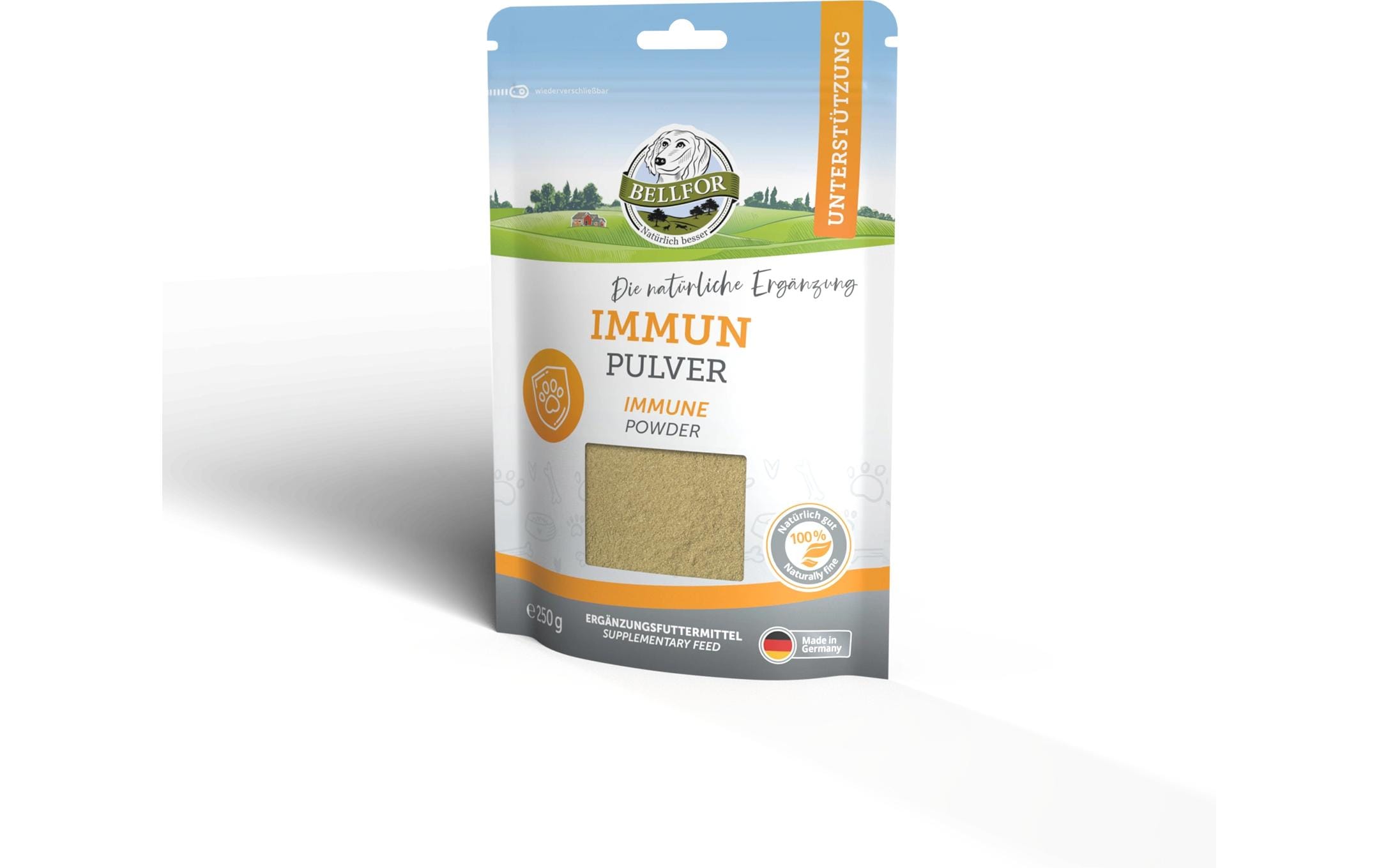 Bellfor Hunde-Nahrungsergänzung Immun – Pulver 250 g
