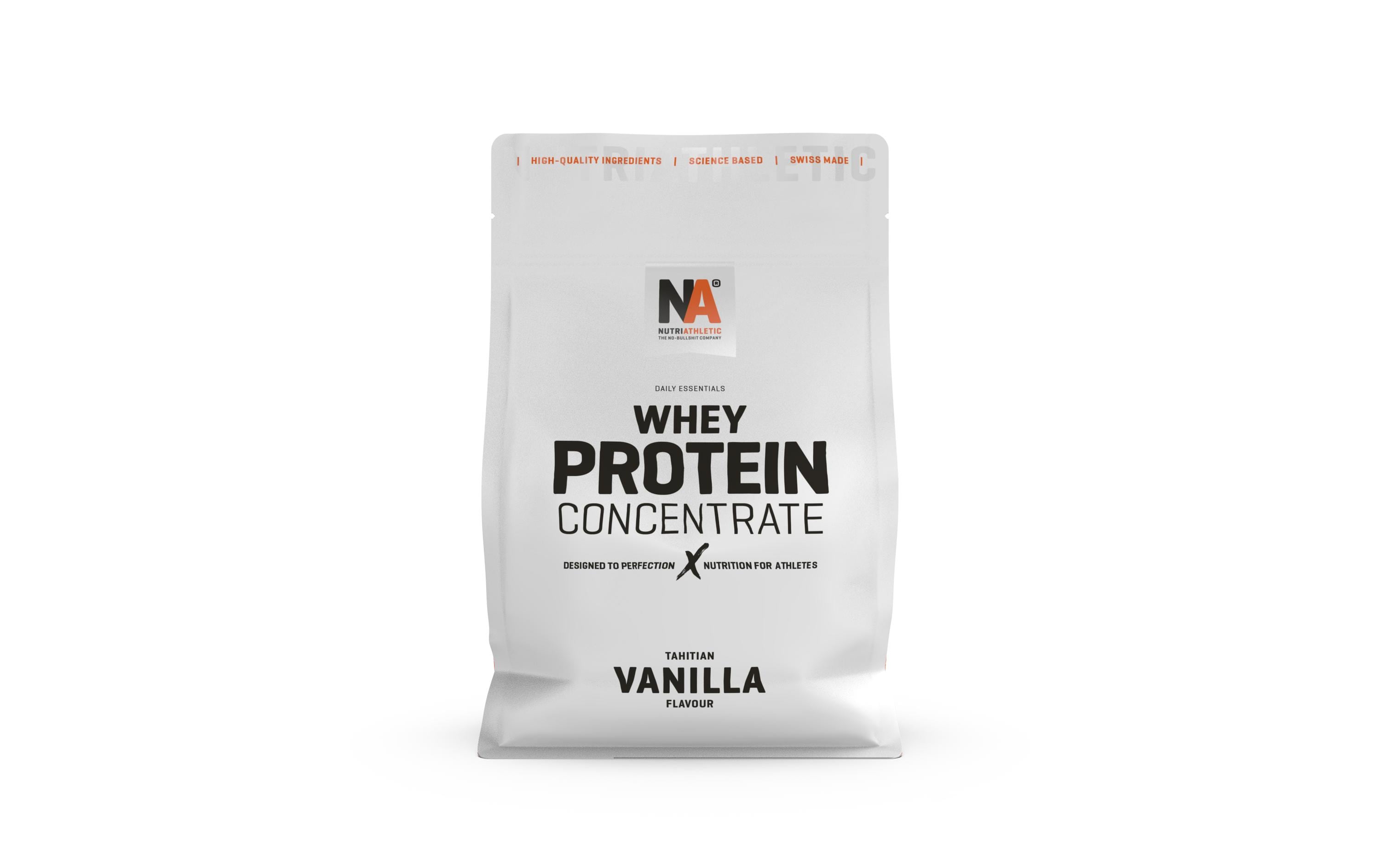 NUTRIATHLETIC Nahrungsergänzung Whey Protein Concentrate Tahitian Vanilla