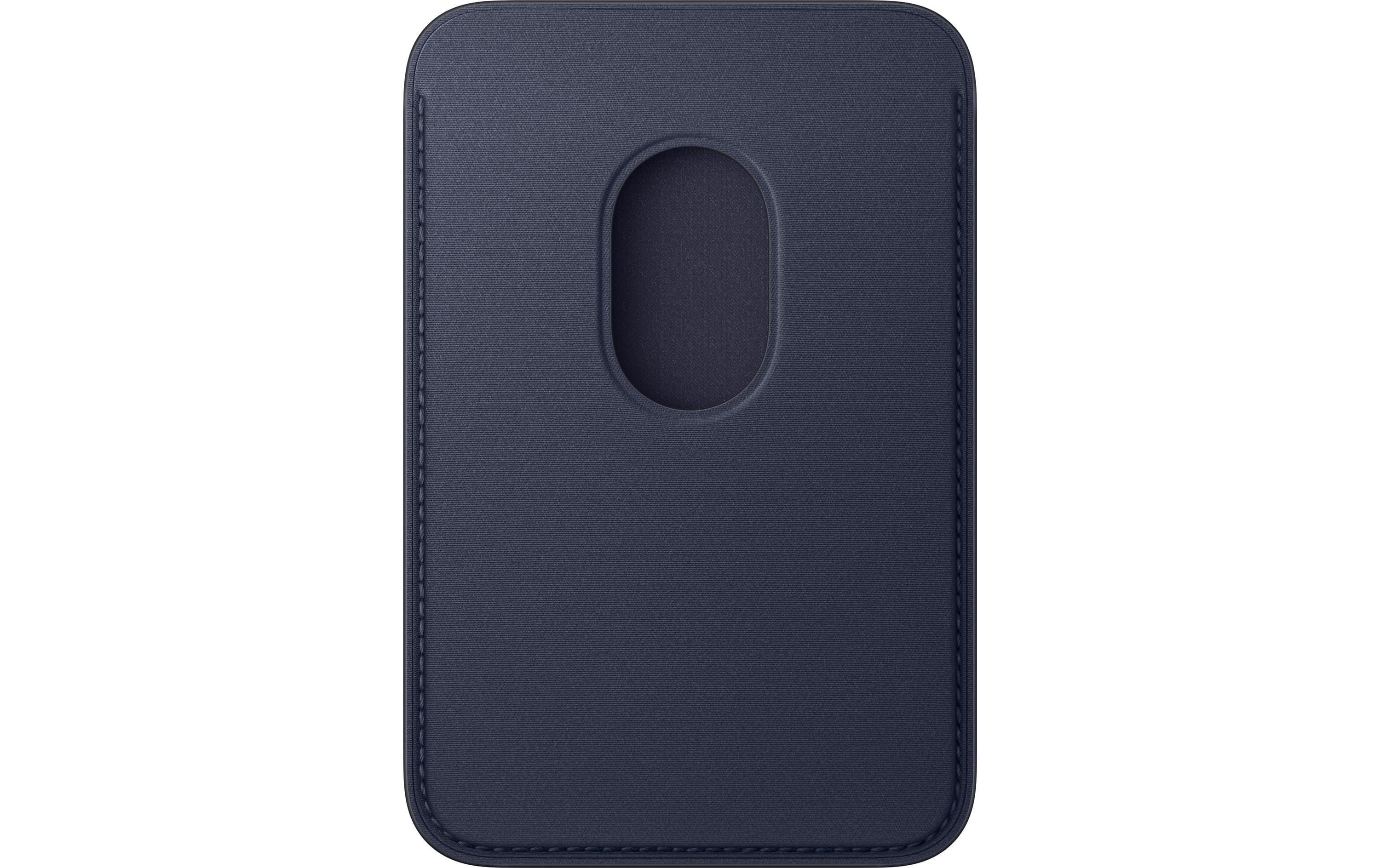 Apple iPhone Fine Woven Wallet mit MagSafe Navy