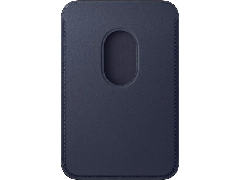 Apple iPhone Fine Woven Wallet mit MagSafe Navy