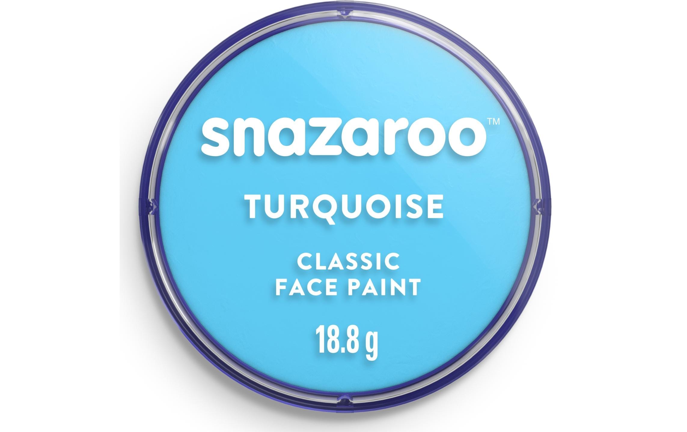 Snazaroo Schminkfarbe Blister 18 ml, Türkis