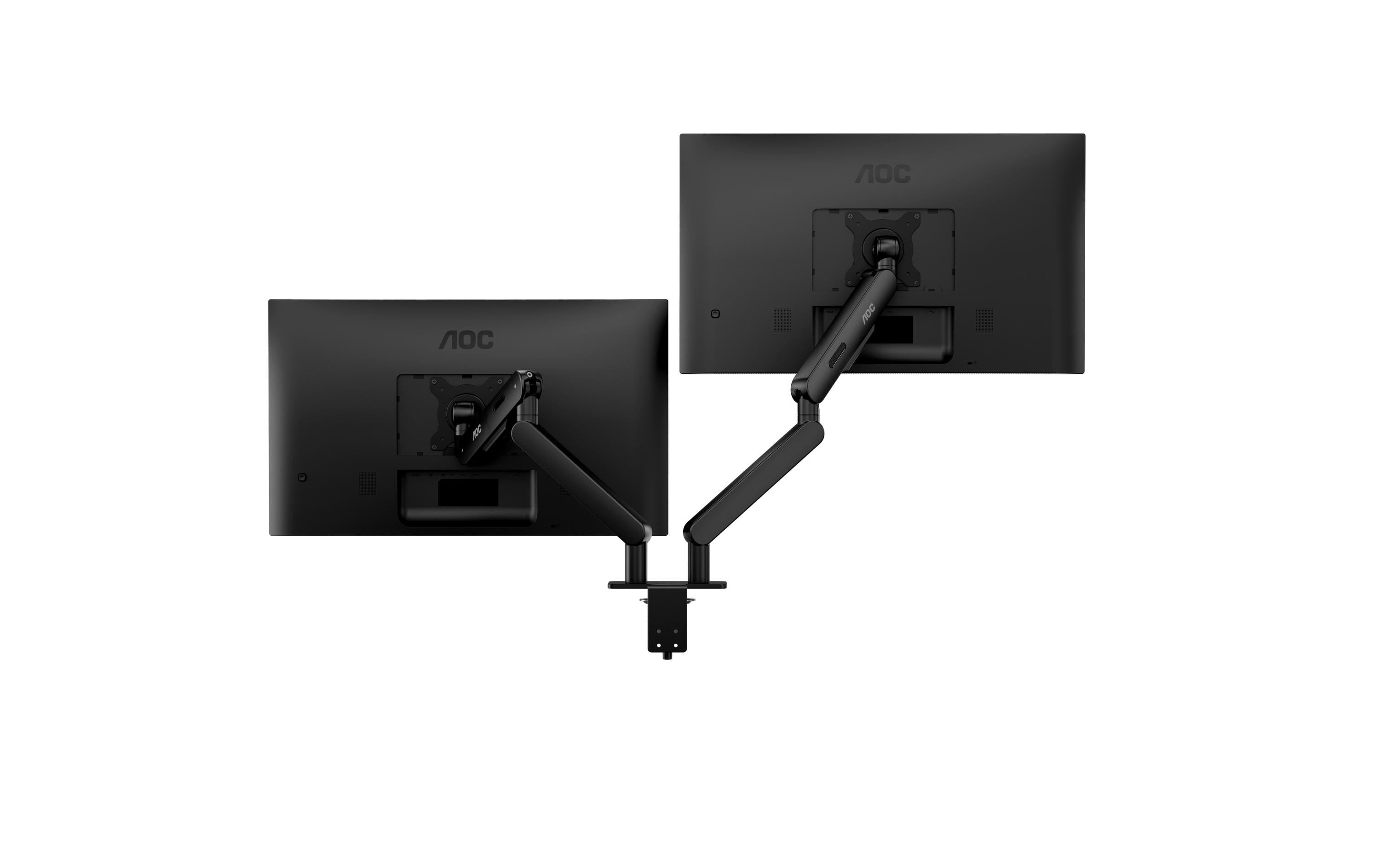 AOC Tischhalterung AM420B Dual bis 9 kg – Schwarz AOC Tischhalterung AM420B Dual bis 9 kg – Schwarz