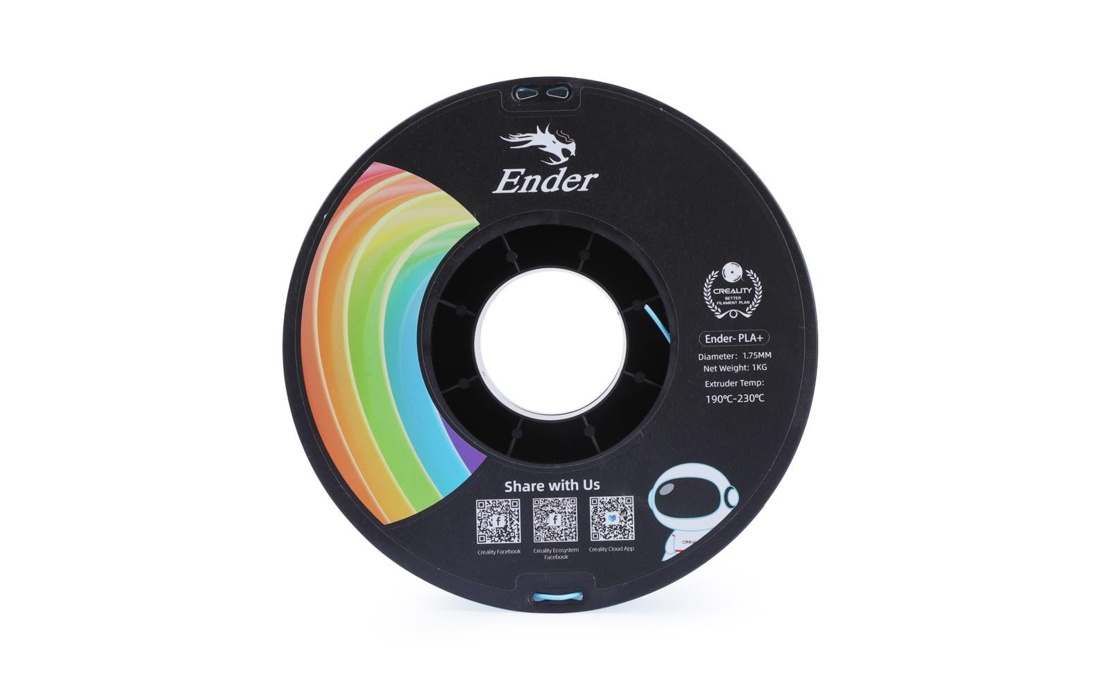 Creality Filament PLA+ Blau, 1.75 mm, 1 kg
