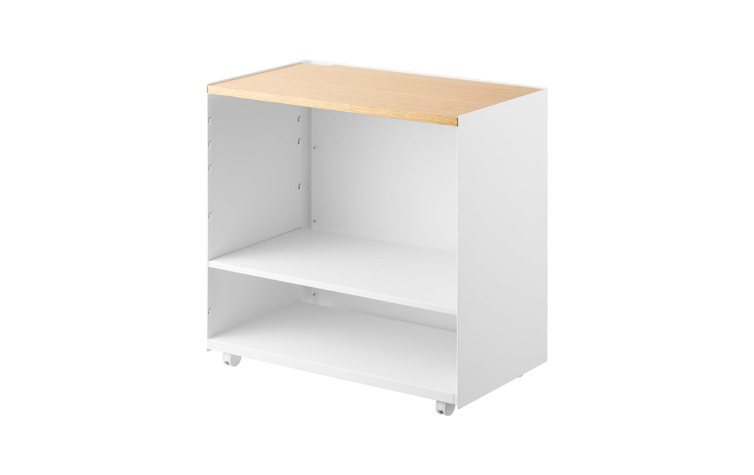 Yamazaki Servierwagen Tower 60.3 x 59 cm, Weiss