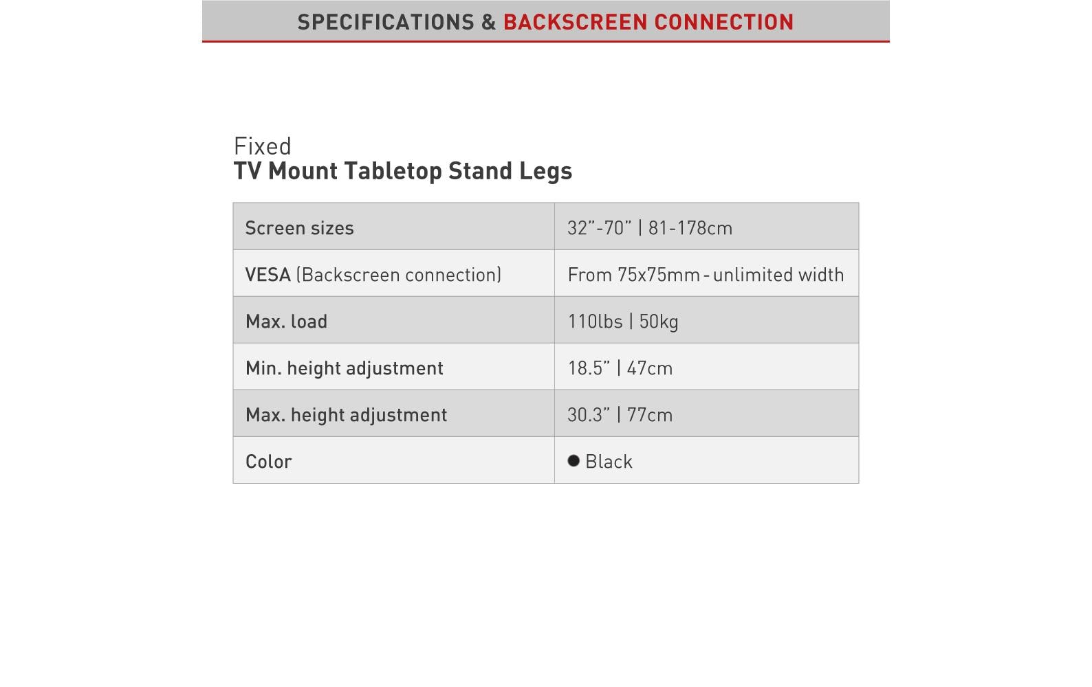 Barkan Standfuss TF S40 Schwarz