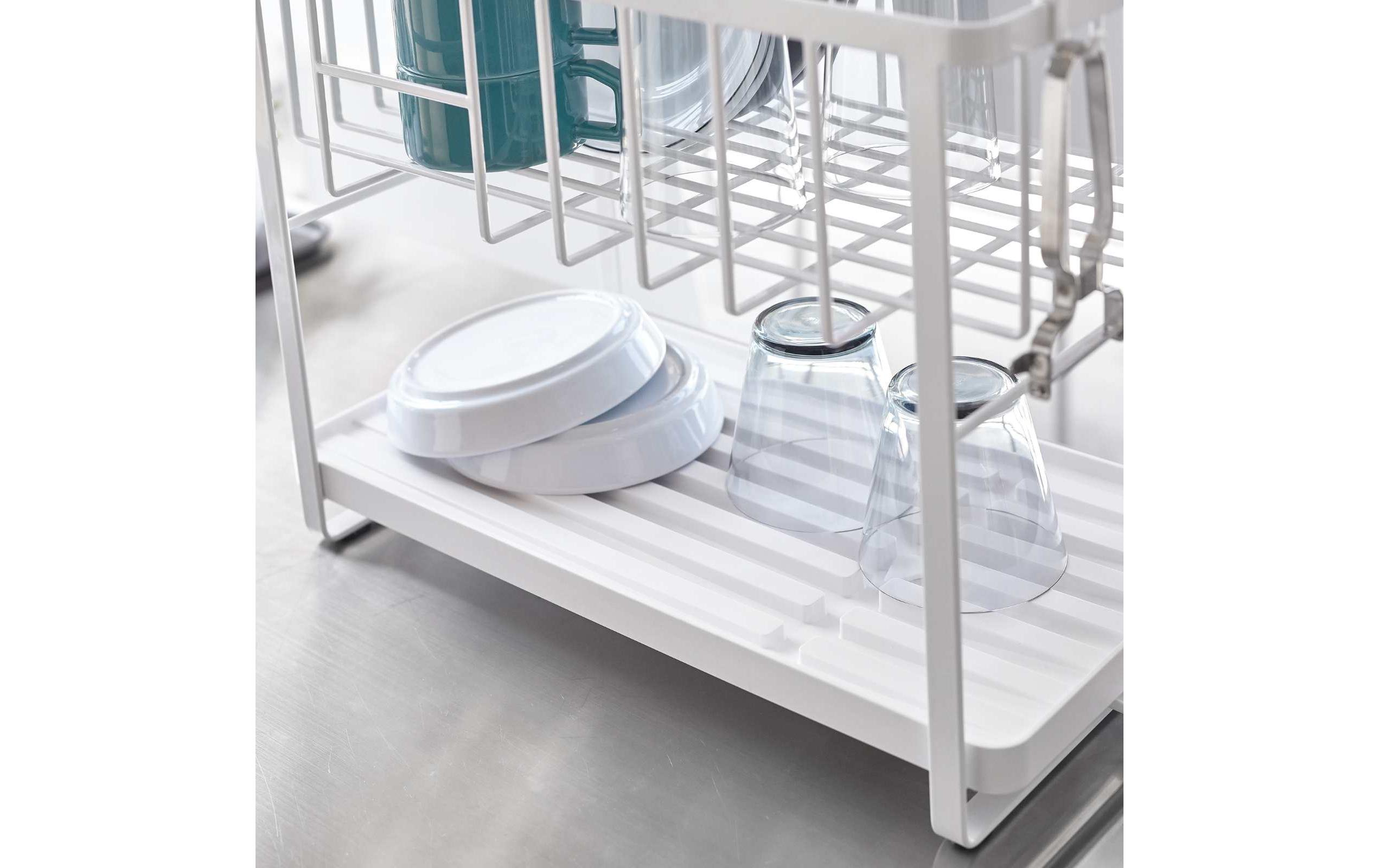 Yamazaki Abtropfgestell Tower Weiss