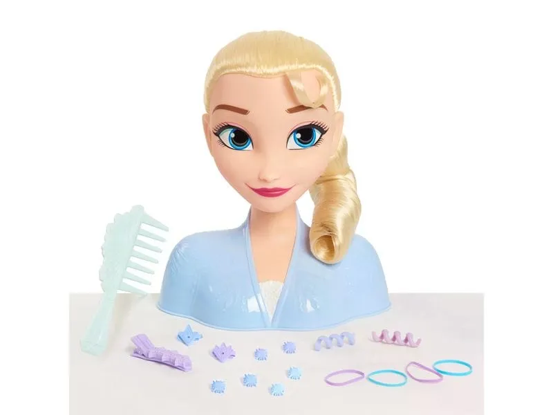 Disney Frozen Beauty Disney Frozen – Elsa Styling Head klein / 20 cm Disney Frozen Beauty Disney Frozen – Elsa Styling Head klein / 20 cm