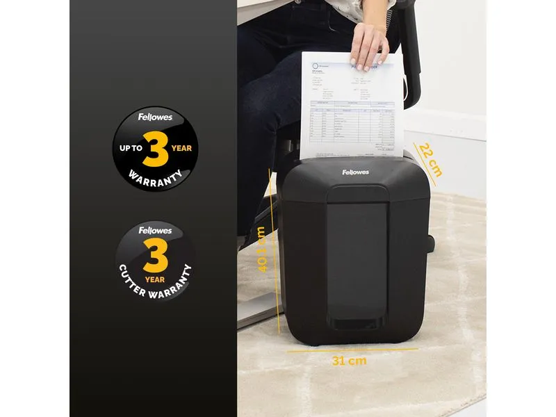 Fellowes Aktenvernichter Powershred LX41 P-4, 8 Seiten Fellowes Aktenvernichter Powershred LX41 P-4, 8 Seiten
