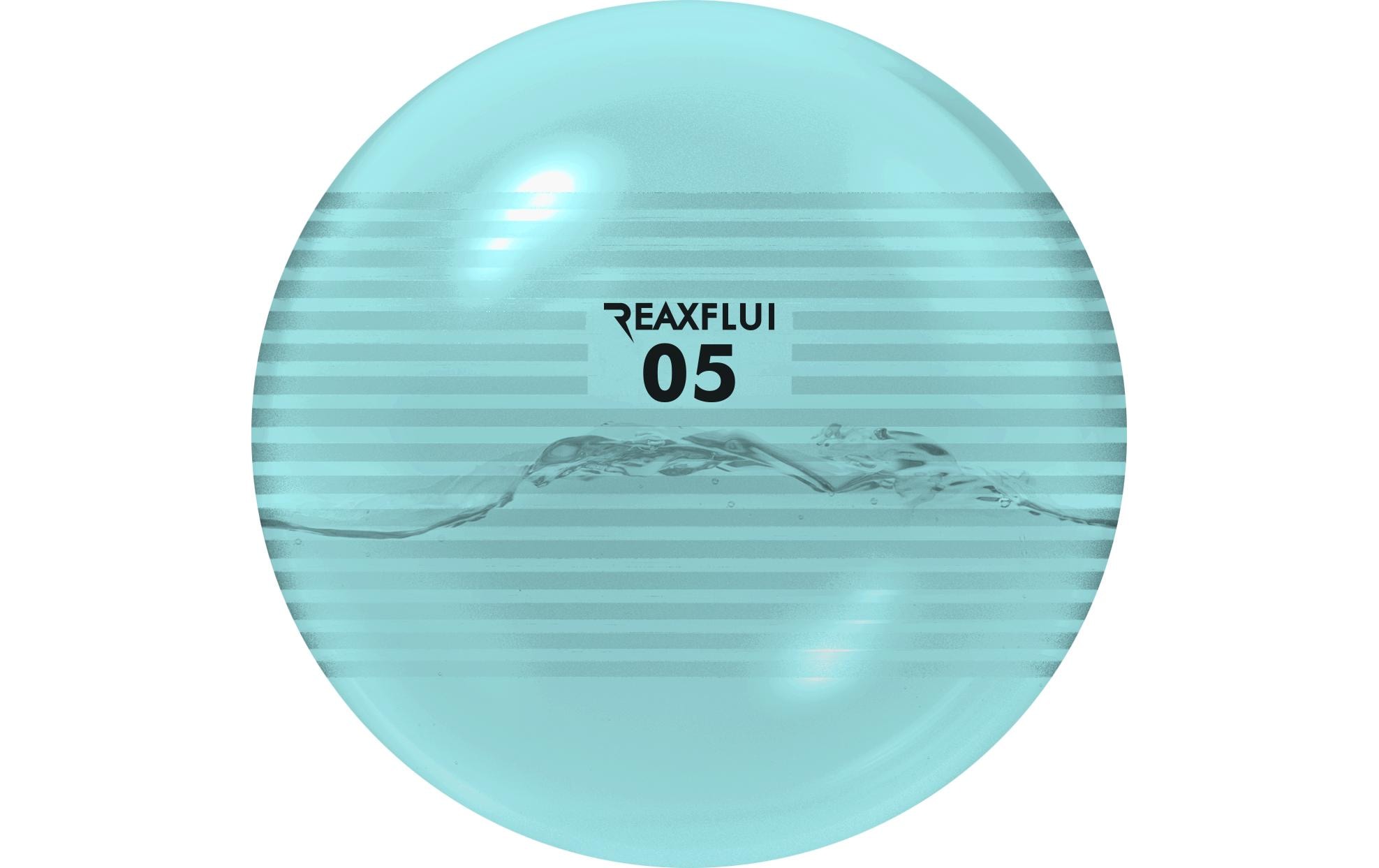 Reaxing Medizinball FLUI Blau, 24 cm, 5 kg