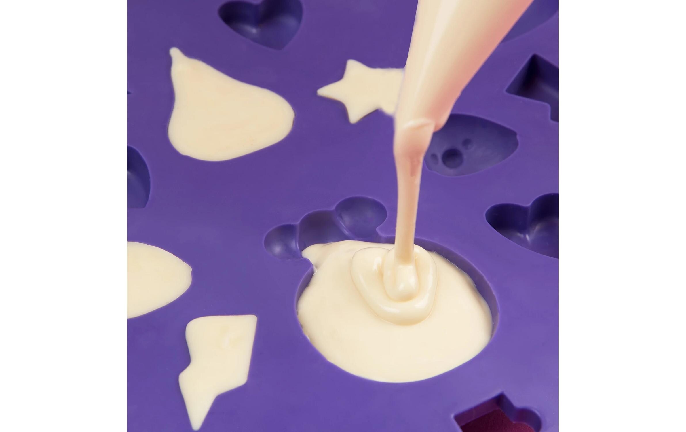 Chefclub Schokoladenform Lila