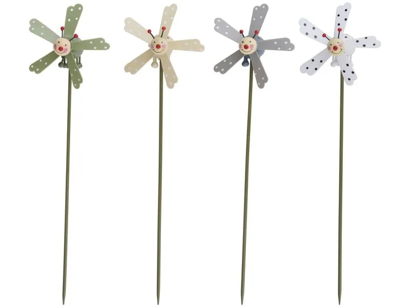 Arti Casa Gartenstecker Marienkäfer 42 cm, 1 Stück, assortiert
