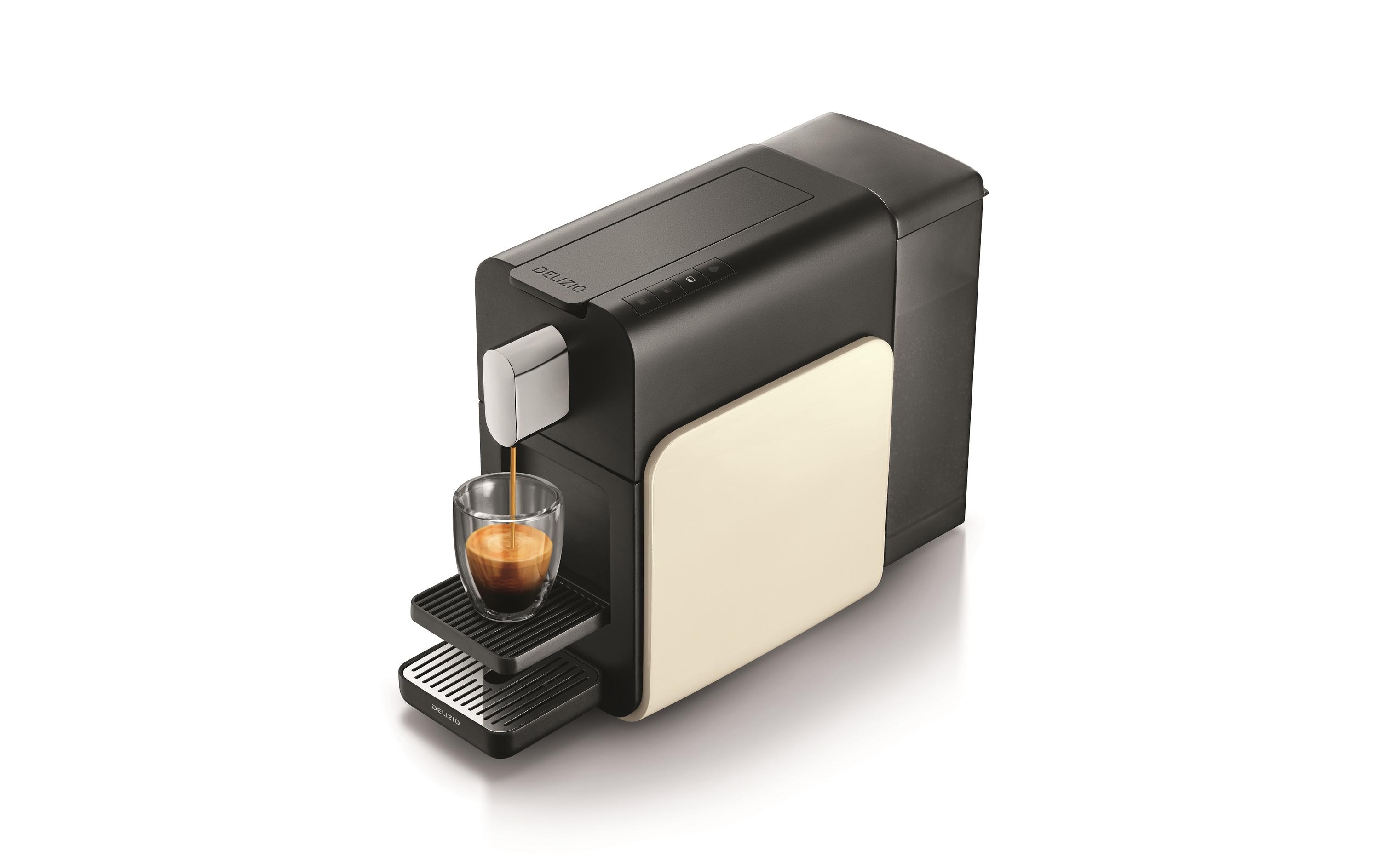 Delizio Kapselmaschine Brava Weiss Delizio Kapselmaschine Brava Weiss
