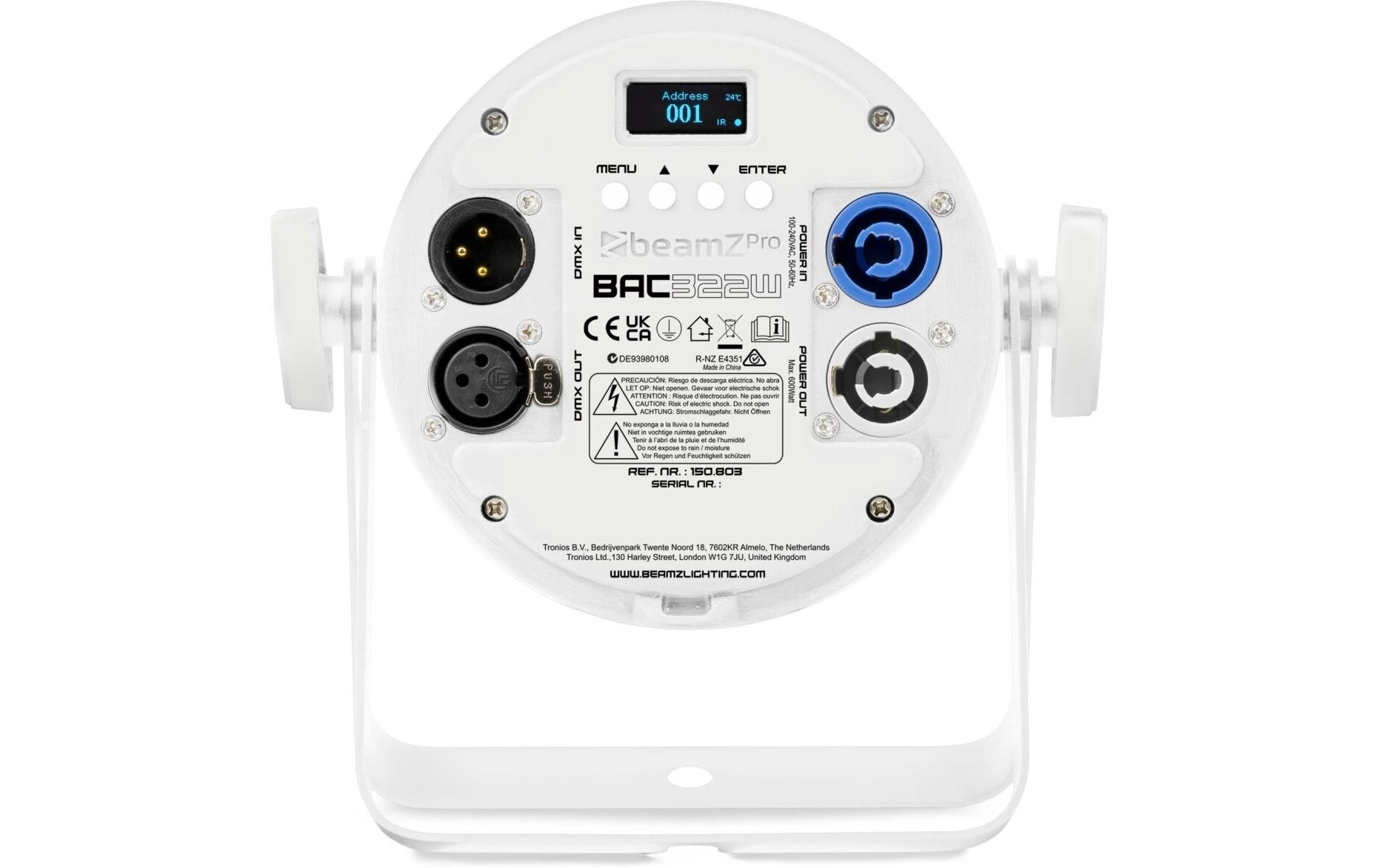 BeamZ Pro Scheinwerfer BAC322W