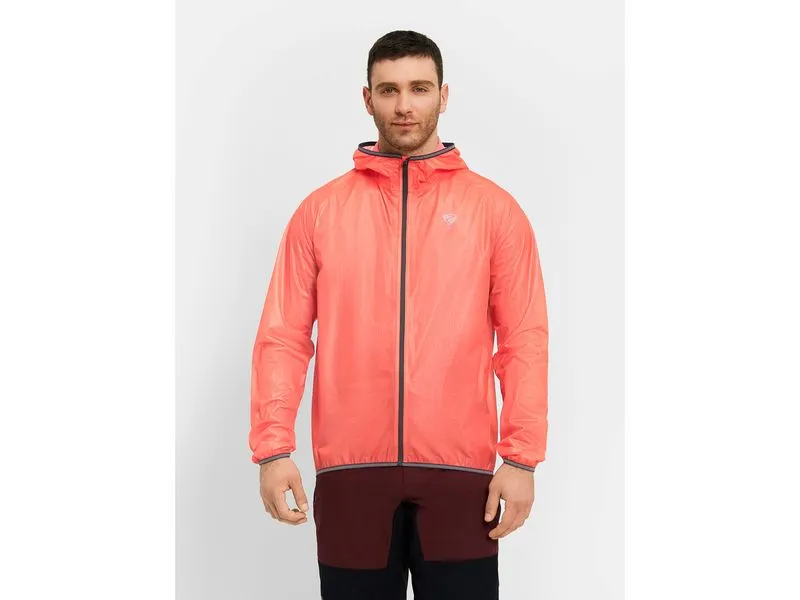 Ziener Regenjacke NATIUS-Z Herren Orangered, Gr. 54